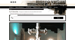 Desktop Screenshot of museovirtualmaestrazgo.com